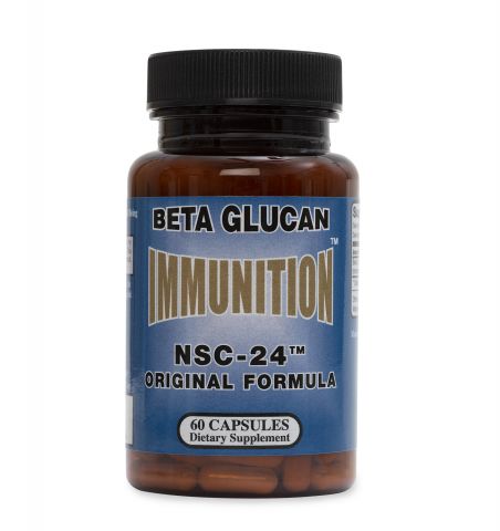 Beta Glucan, 3mg, 60 Capsules